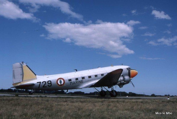 Cours de Volant sur C47 en 1975
